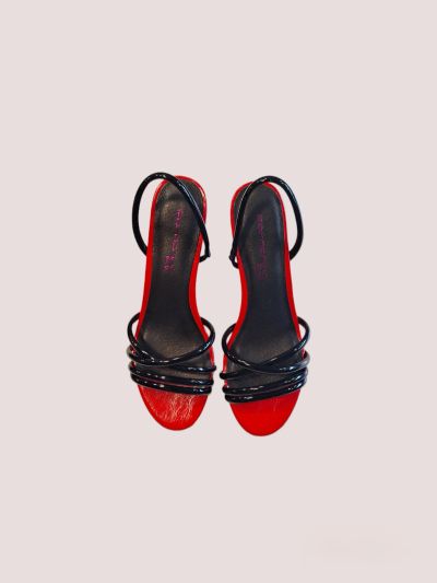 Women's sandal in black FORNARINA (SKU)RADIO4