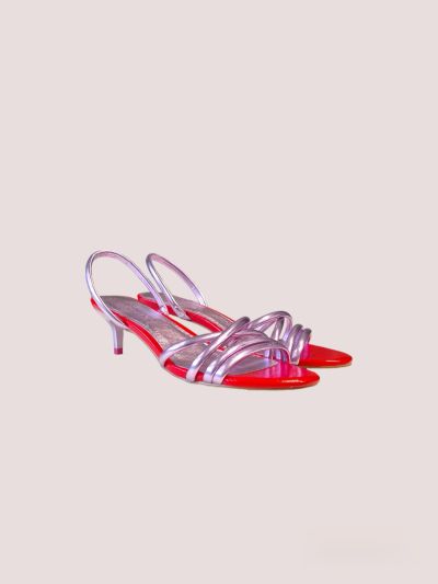 Women's pink sandal FORNARINA(SKU)RADIO2