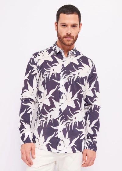 GAUDI Men's Floral Shirt (SKU)411GU45026