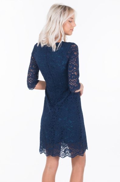 Дантелена къса рокля MOLLY BRACKEN (SKU) P411A19