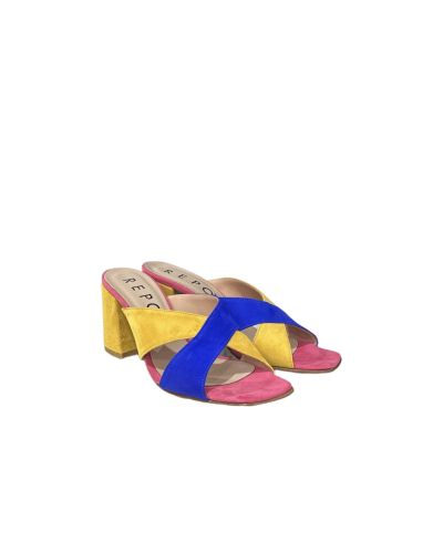 Дамски многоцветни чехли REPO (SKU)39508
