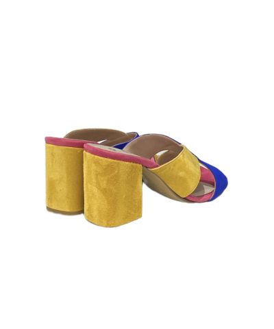 Дамски многоцветни чехли REPO (SKU)39508