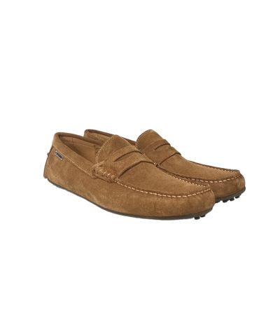 Мъжка класическа мокасина в кафяв цвят STORM (SKU)5220