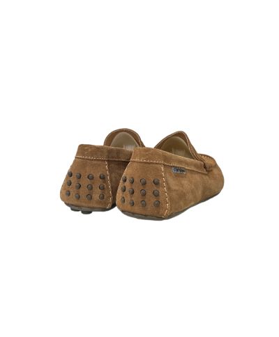 Мъжка класическа мокасина в кафяв цвят STORM (SKU)5220