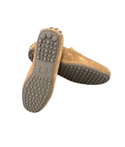 Мъжка класическа мокасина в кафяв цвят STORM (SKU)5220