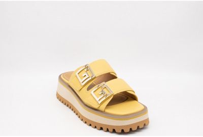 Дамски ежедневни чехли жълт цвят GAUDI (SKU) V4363780