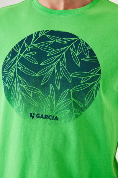 Men's Green Casual T-Shirt GARCIA (SKU)R41201