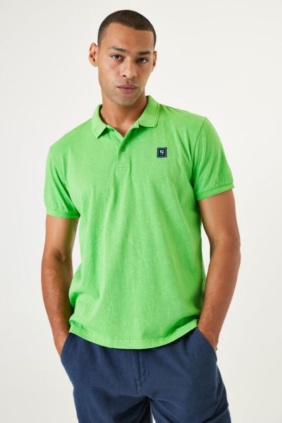 GARCIA Men's Polo Collar T-Shirt (SKU) R41222