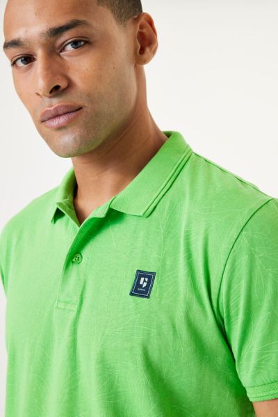 GARCIA Men's Polo Collar T-Shirt (SKU) R41222