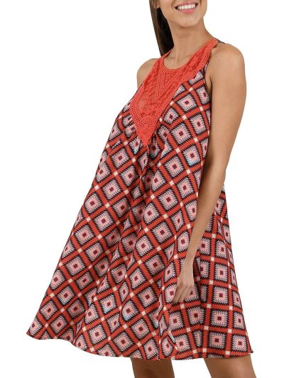 Дамска къса рокля без ръкави MOLLY BRACKEN (SKU)R1412AE20