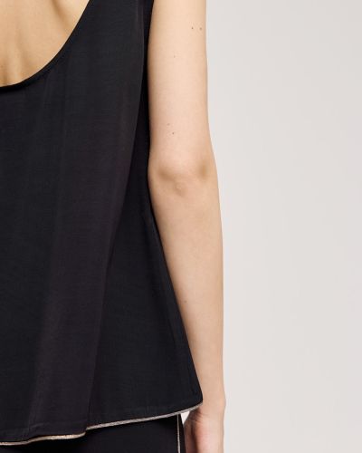 Дамски елегантен топ в черно ACCESS FASHION (SKU)2086