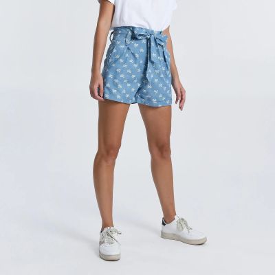 Дамски къси панталони с висока талия MOLLY BRACKEN (SKU) LAS108BBP