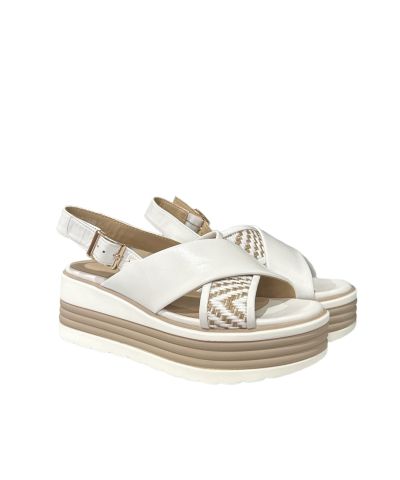 Women's sporty-elegant sandal REGARDE LE CIEL (SKU)SHEYLA42