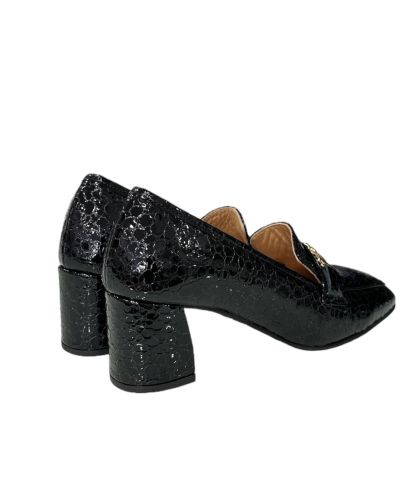 Дамска елегантна черна обувка RELAX (SKU) 62013 AW/24