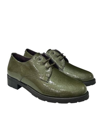 Дамска обувка  в зелен цвят PITILLOS (SKU)10181