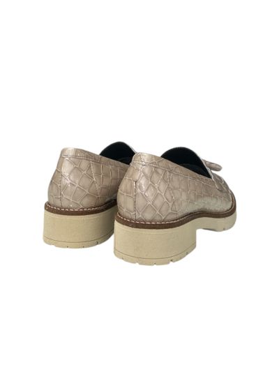 Дамска мокасина в бежов цвят PITILLOS (SKU) 10080