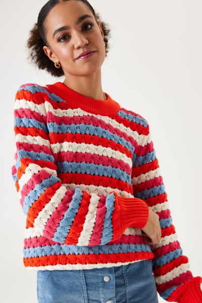 Women's sweater with openwork details GARCIA (SKU) U40240