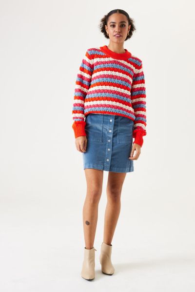 Women's sweater with openwork details GARCIA (SKU) U40240