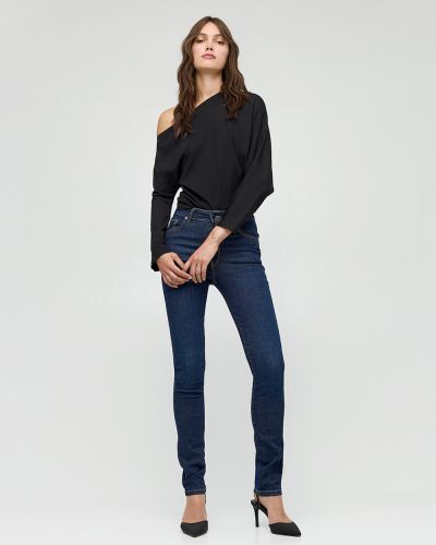 Дамски тесни дънки с висока талия ACCESS FASHION (SKU) 8080