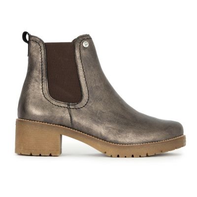 Women's ankle boot in bronze PITILLOS (SKU) 20027