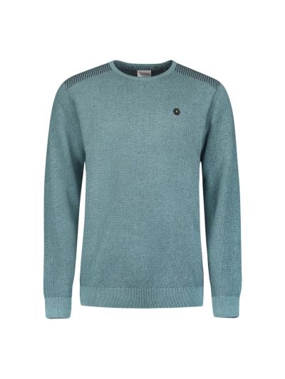 Men's Sweater with Jacquard Palette NO EXCESS (SKU) 25230821SN