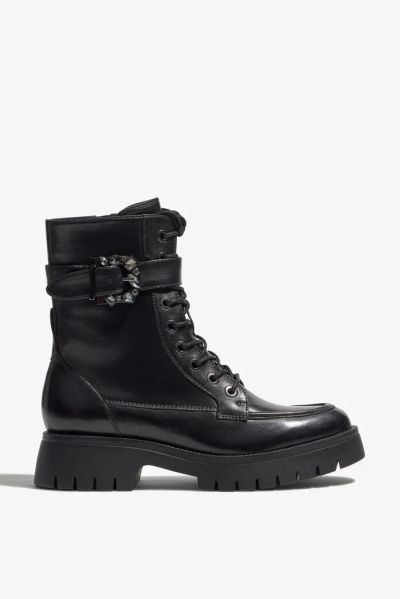 Women's boot in black color REGARDE LE CIEL (SKU) LETICIA06