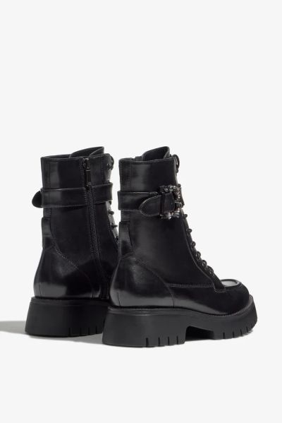 Women's boot in black color REGARDE LE CIEL (SKU) LETICIA06