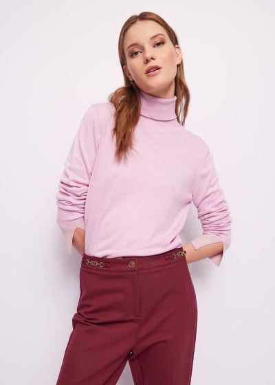 Women's High Collar Sweater GAUDI (SKU) 421BD53005