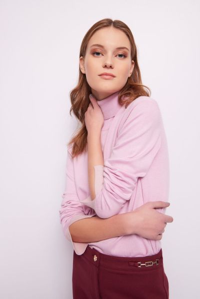 Women's High Collar Sweater GAUDI (SKU) 421BD53005