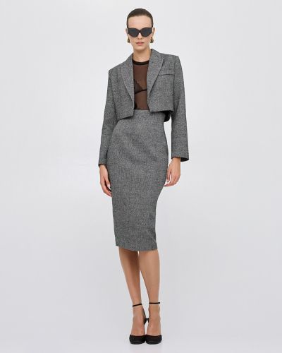 Дамски къс блейзър от туид  ACCESS FASHION (SKU) 1003