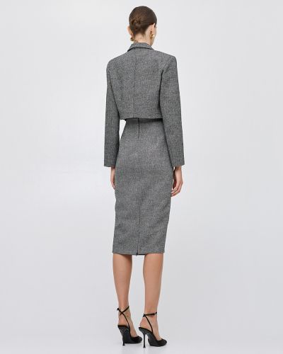 Дамска миди пола от туид ACCESS FASHION (SKU) 6001.