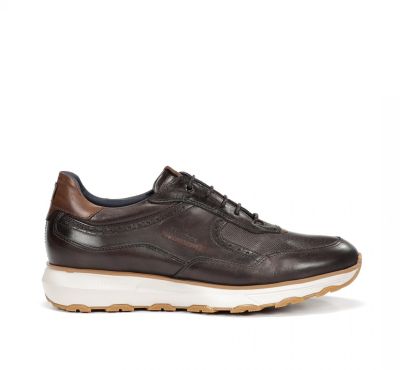 Men's casual shoe in dark brown color FLUCHOS (SKU) 2082