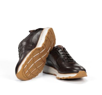 Men's casual shoe in dark brown color FLUCHOS (SKU) 2082