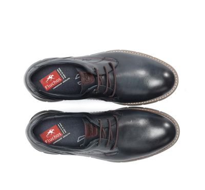 Men's casual shoe dark blue color FLUCHOS (SKU) 0974