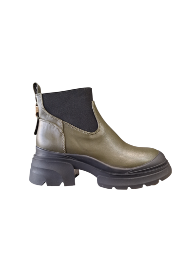 Women's boot with elastic band in oil green color GAUDI (SKU) V4464200