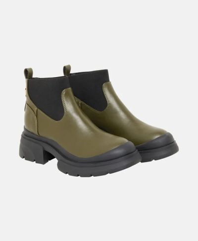 Women's boot with elastic band in oil green color GAUDI (SKU) V4464200
