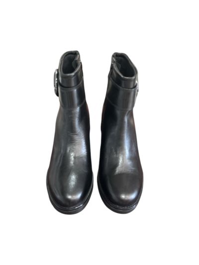 Elegant women's boot in black color VALLEVERDE (SKU) 17202 