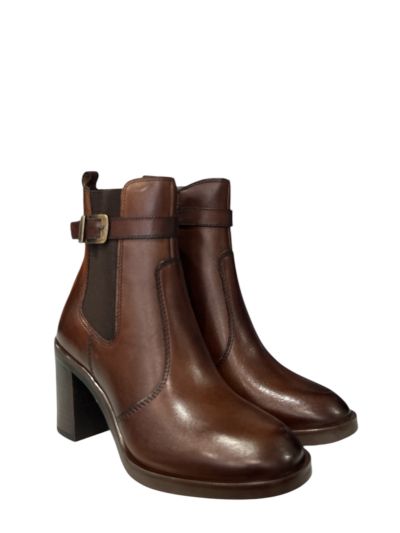 Elegant women's boot in brown color VALLEVERDE (SKU) 47691