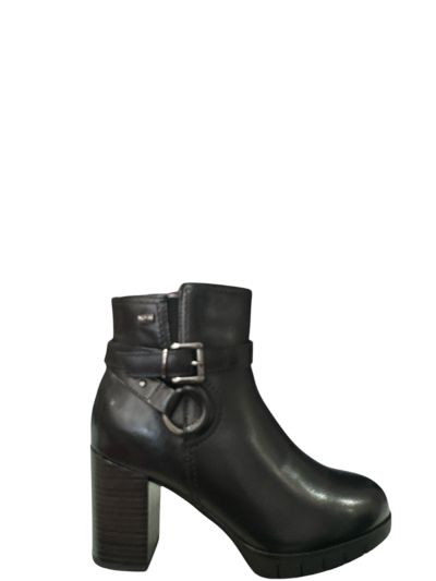 Women's boot in black color with high heels VALLEVERDE (SKU) 17240