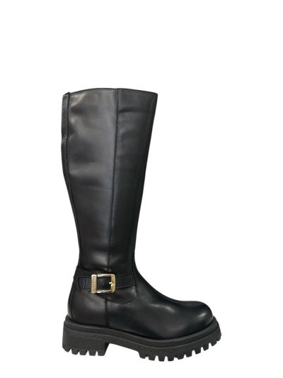Casual women's boot in black VALLEVERDE (SKU) 49195