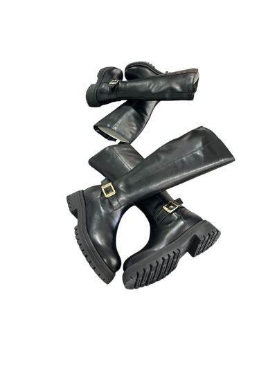 Casual women's boot in black VALLEVERDE (SKU) 49195