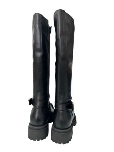 Casual women's boot in black VALLEVERDE (SKU) 49195