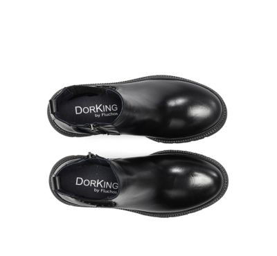 Casual boot in black color DORKING (SKU) 9391