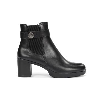 Elegant women's boot in black color DORKING (SKU)9422