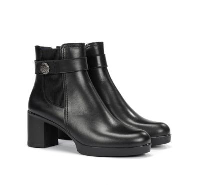 Elegant women's boot in black color DORKING (SKU)9422
