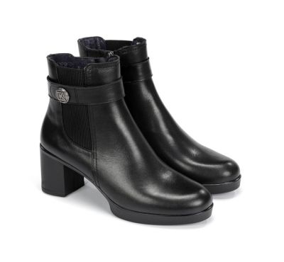 Elegant women's boot in black color DORKING (SKU)9422