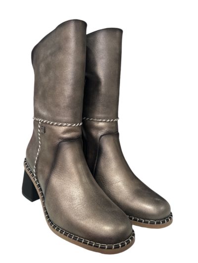 Women's boots in gray color with heel JOSE SAENZ (SKU) 5487