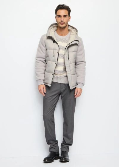 Men's winter jacket in gray color GAUDI (SKU) 421GU35013