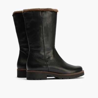 Casual short boot in black color PITILLOS (SKU) 10086