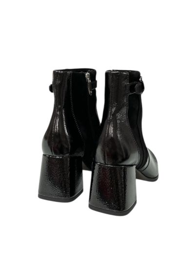 Elegant women's suede/lacquer boot REGARDE LE CIEL (SKU)MILLIE05